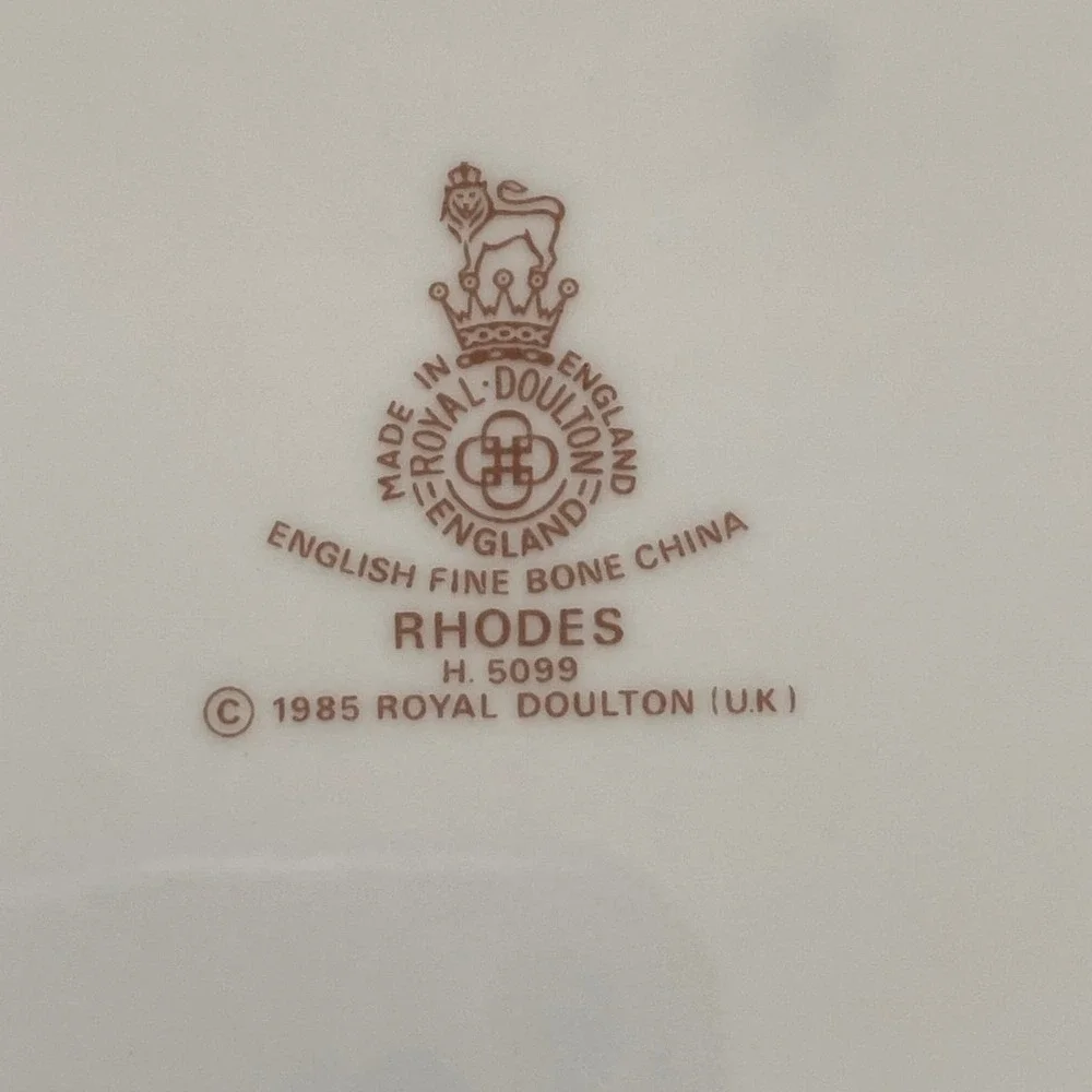 Royal Doulton RHODES 6-1/2” Side‎ Plate Fine Bone China England